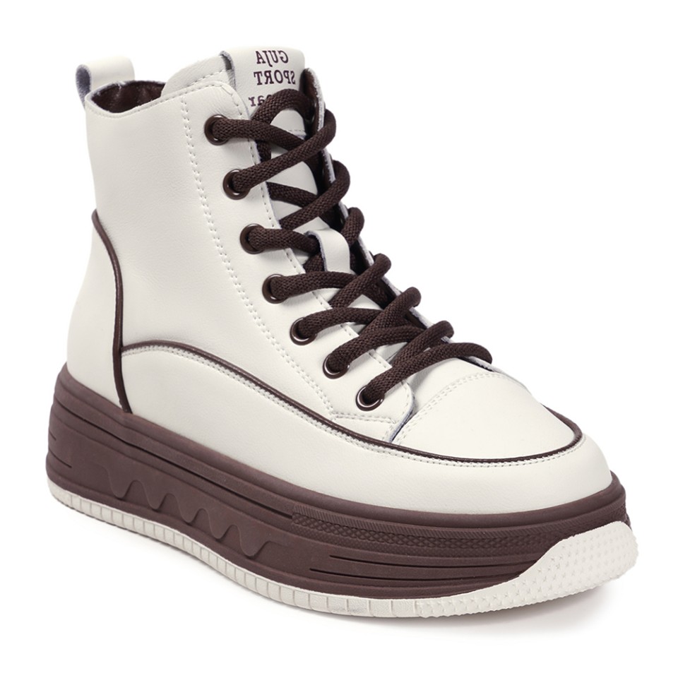 Zeytuk Bej Casual Vegan Kadın Bot