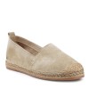 Zeytuk Bej Espadril Süet Kadın Ayakkabı