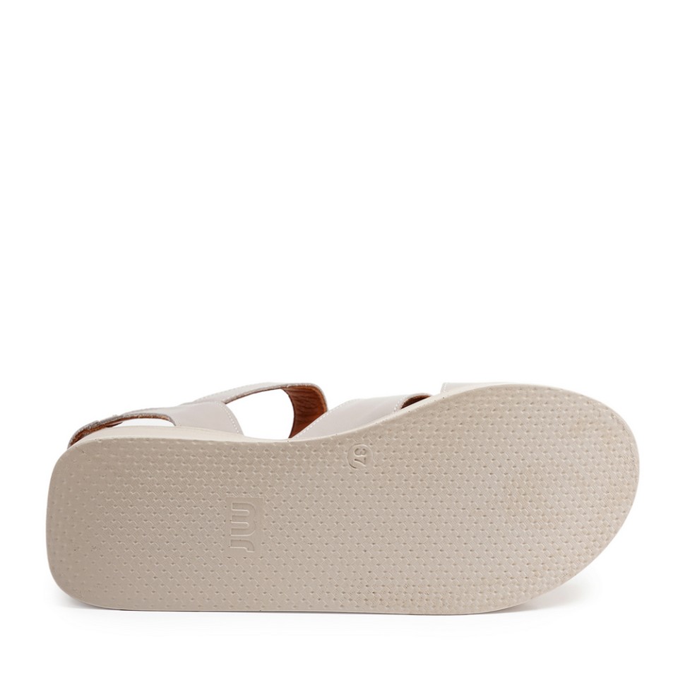 Zeytuk Bej Hakiki Deri Kadın Sandalet