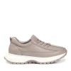 Zeytuk Bej Sneakers Hakiki Deri Kadın Ayakkabı