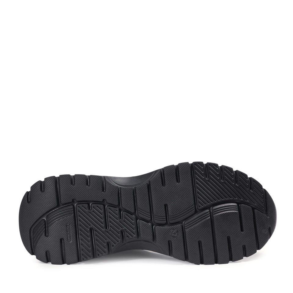 Zeytuk Bej Sneakers Hakiki Deri Kadın Ayakkabı