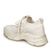 Zeytuk Bej Sneakers Tekstil Kadın Ayakkabı 