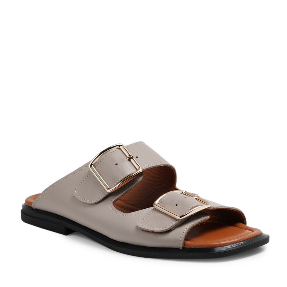 Zeytuk Bej Terlik Deri Kadın Terlik 