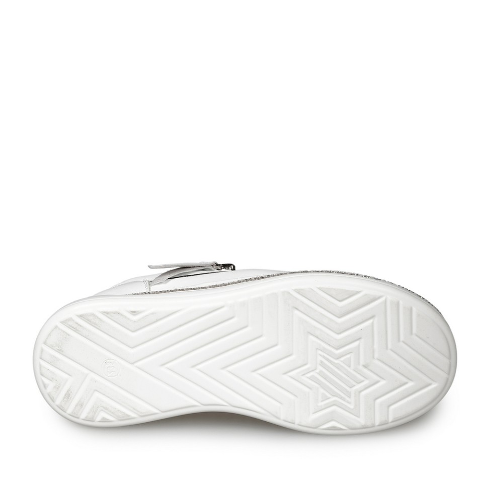 Zeytuk Beyaz Sneakers Deri Kadın Ayakkabı