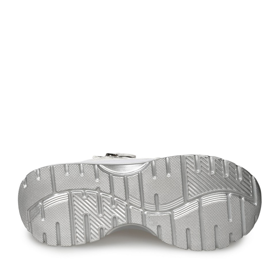 Zeytuk Beyaz Sneakers Deri-Tekstil Kadın Ayakkabı 