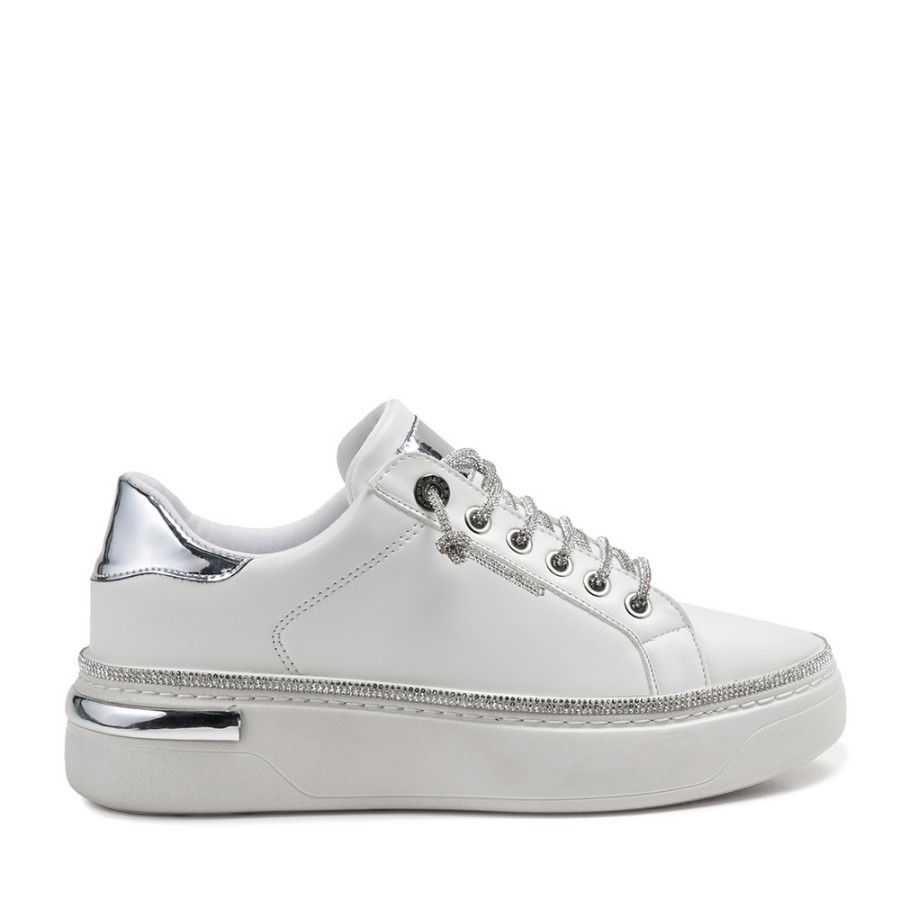 Zeytuk Beyaz Sneakers Hakiki Deri Kadın Ayakkabı