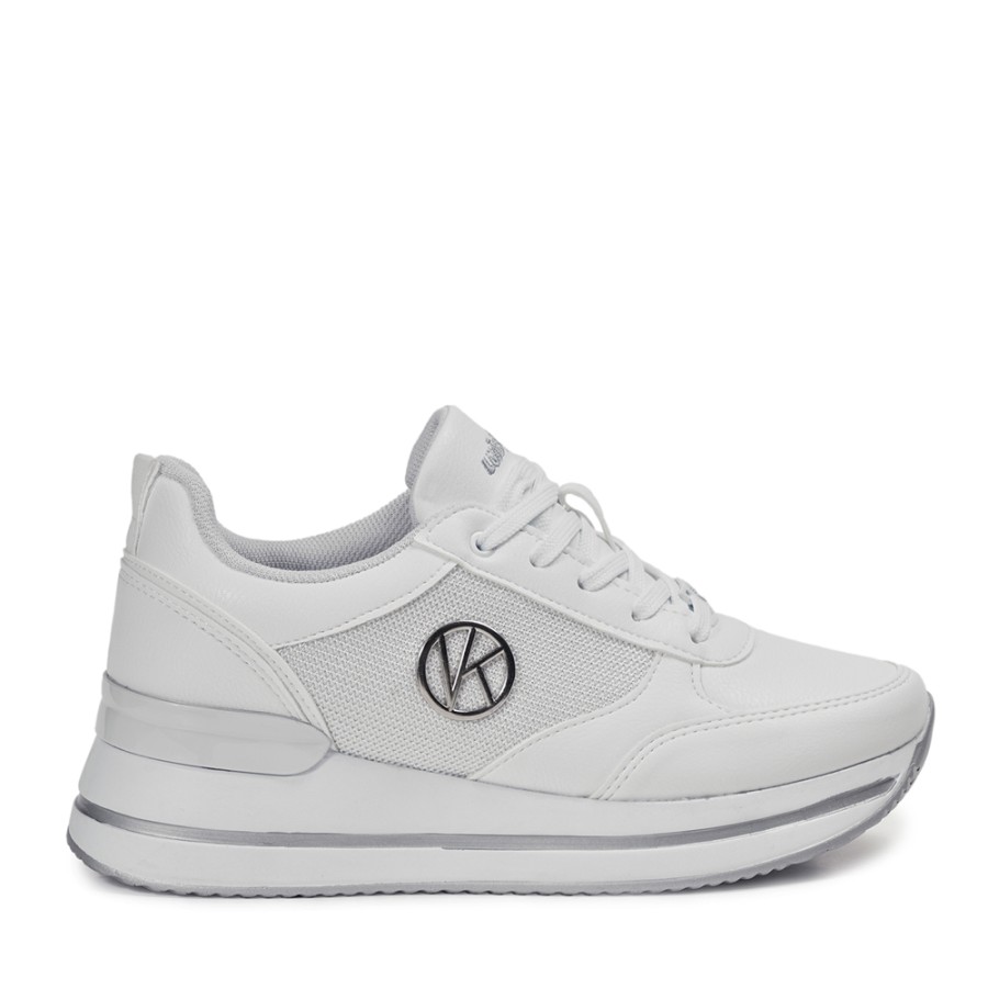 Zeytuk Beyaz Sneakers Vegan Kadın Ayakkabı