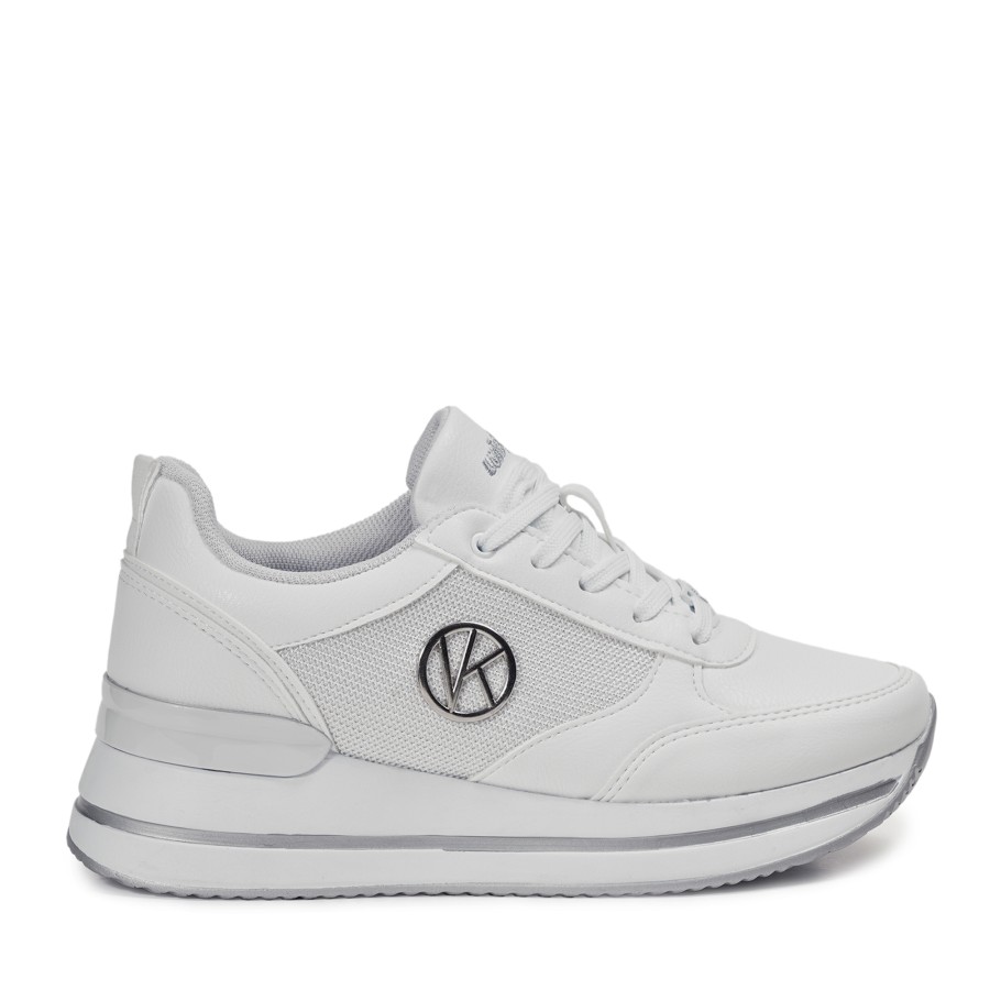 Zeytuk Beyaz Sneakers Vegan Kadın Ayakkabı