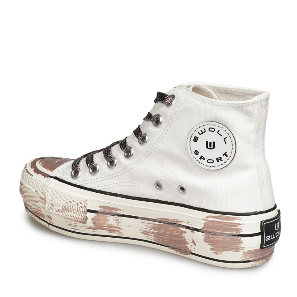 Zeytuk Beyaz Tekstil Kadın Bot