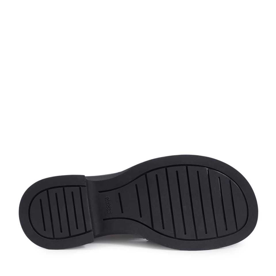 Zeytuk Bordo Casual Rugan Deri Kadın Bot