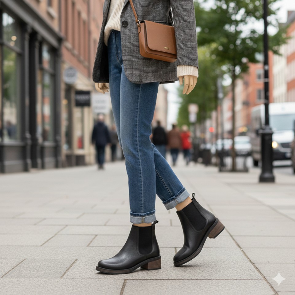 Zeytuk Bot Hakiki Deri Siyah Kadın Bot