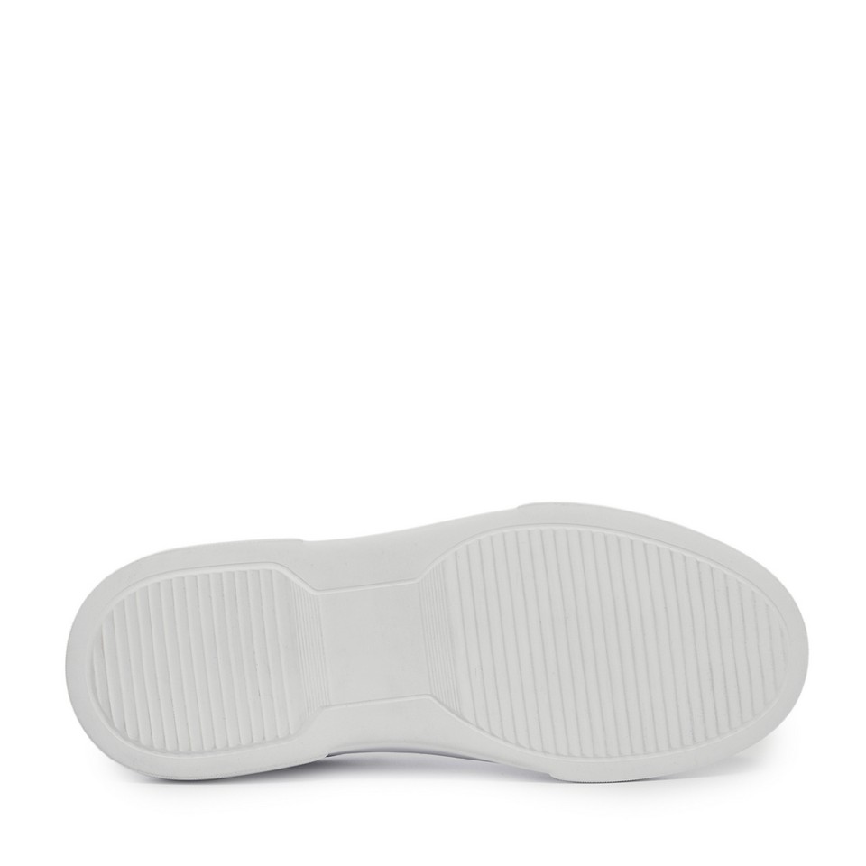 Zeytuk Casual Hakiki Deri Beyaz Kadın Ayakkabı