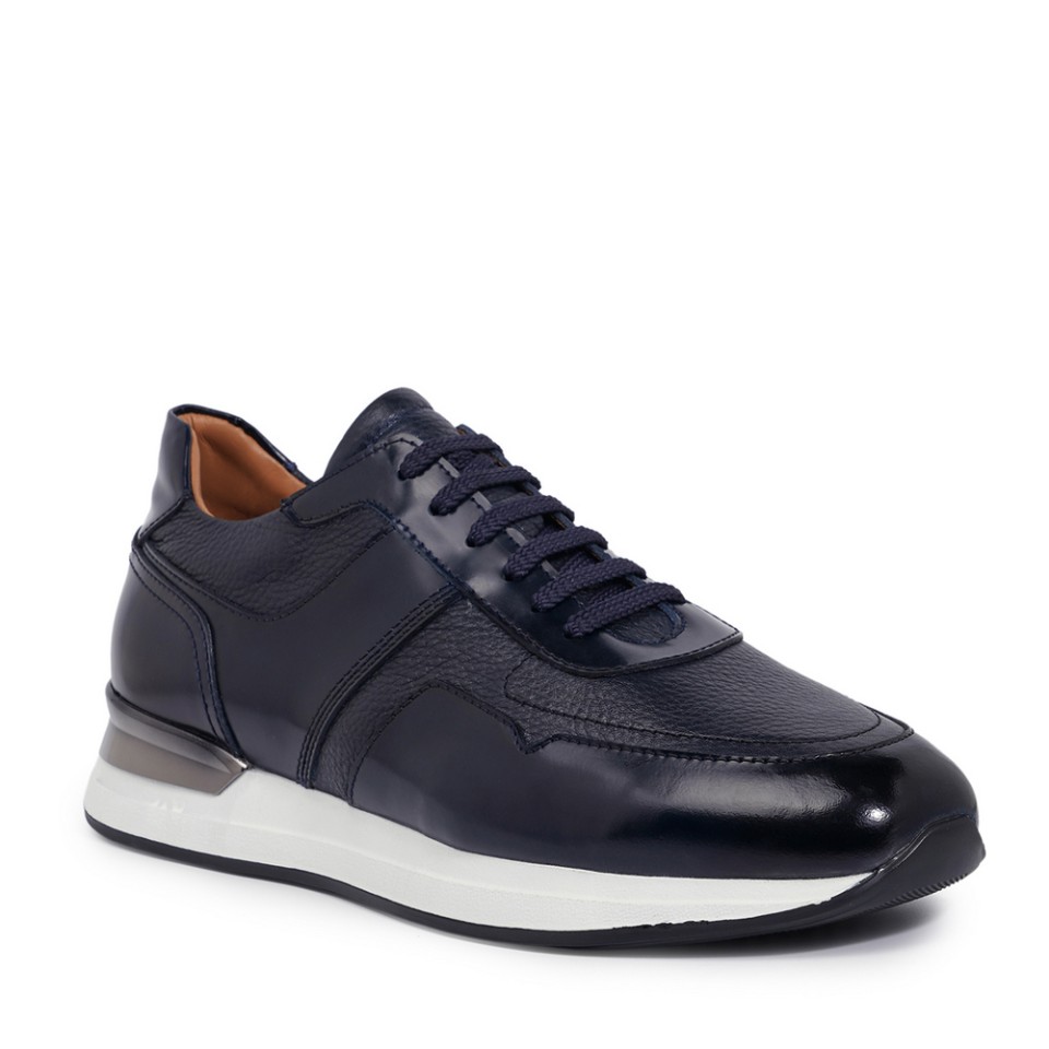 Zeytuk Casual Hakiki Deri Lacivert Erkek Ayakkabı