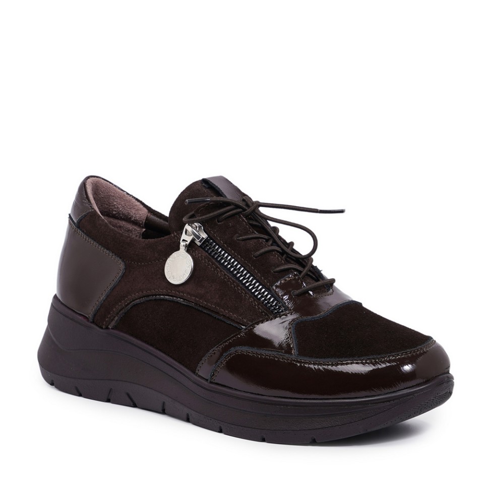 Zeytuk Casual Rugan Kahverengi Kadın Ayakkabı