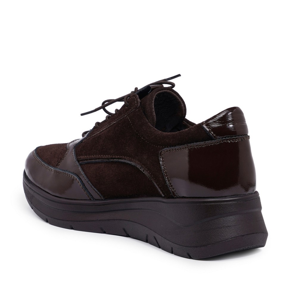 Zeytuk Casual Rugan Kahverengi Kadın Ayakkabı