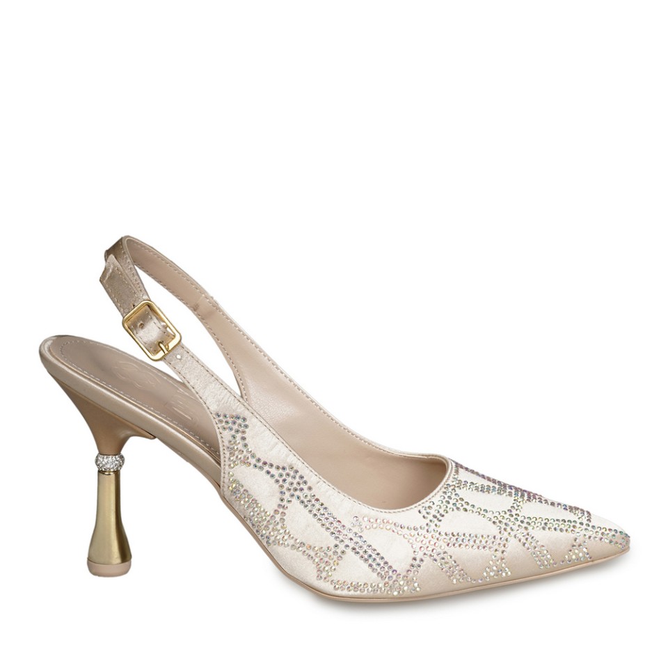 Zeytuk Dore Abiye Tekstil Kadın Ayakkabı