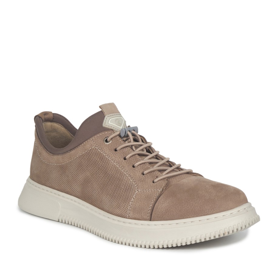 Zeytuk Gri Nubuk Casual Erkek Ayakkabı 