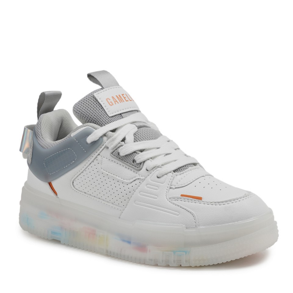 Zeytuk Gri Sneakers Kadın Ayakkabı