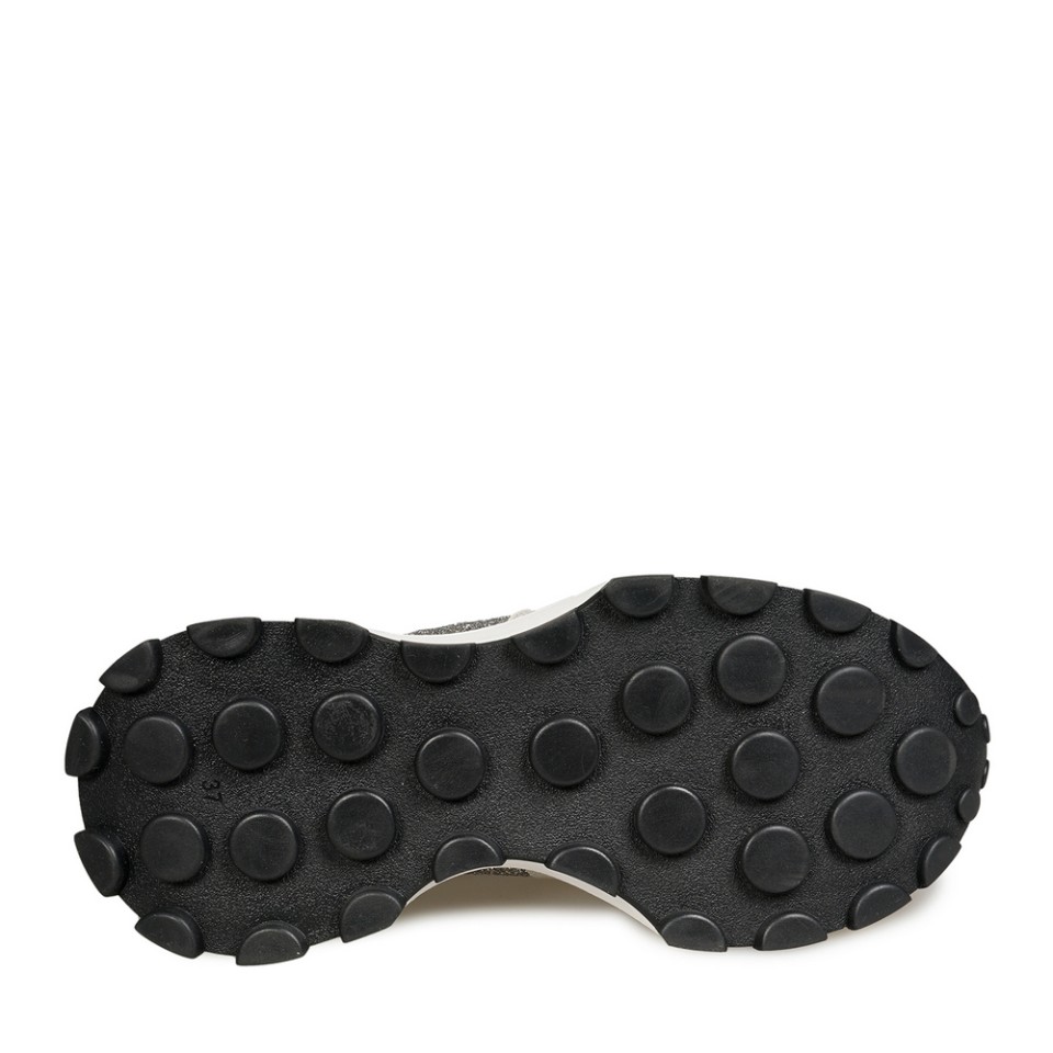 Zeytuk Gri Sneakers Tekstil Kadın Ayakkabı