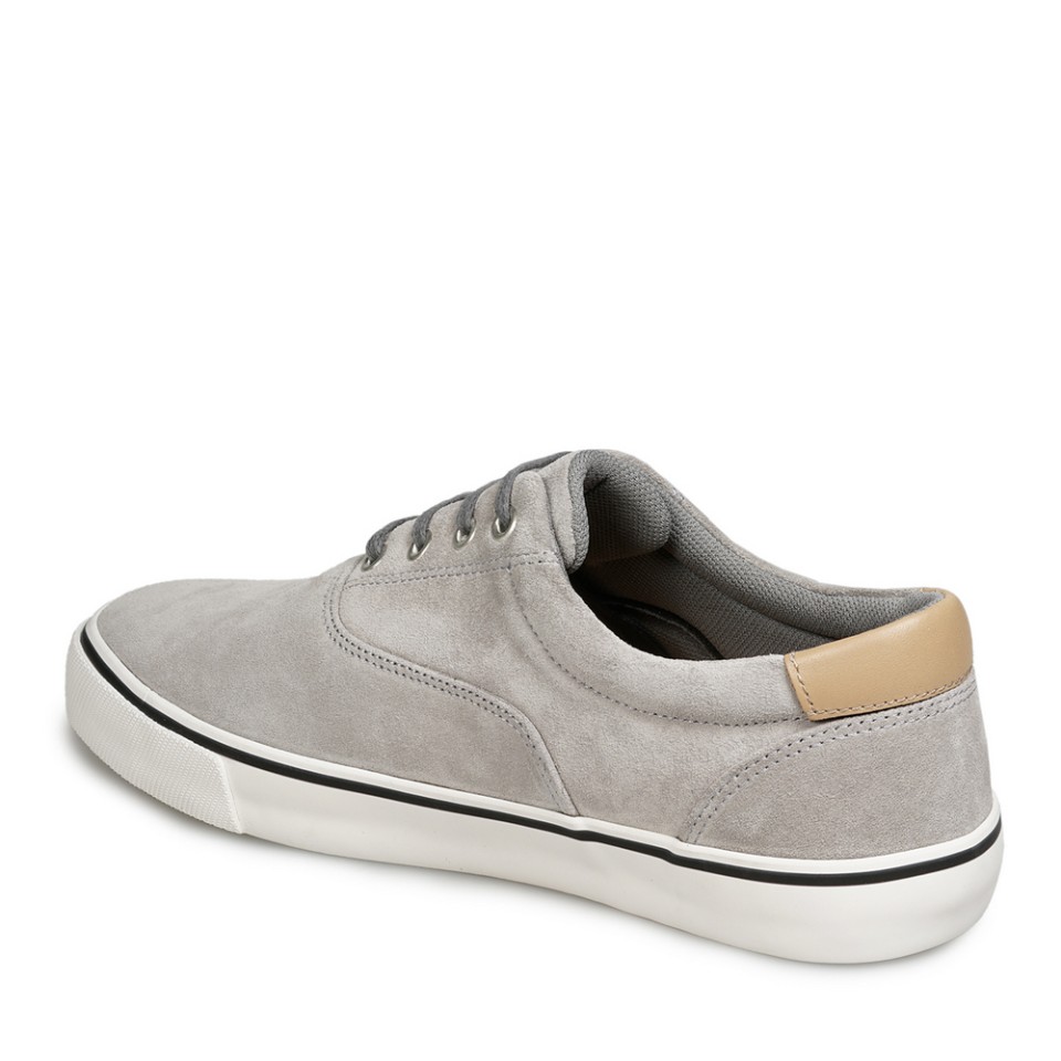 Zeytuk Gri Süet Deri Casual Erkek Ayakkabı