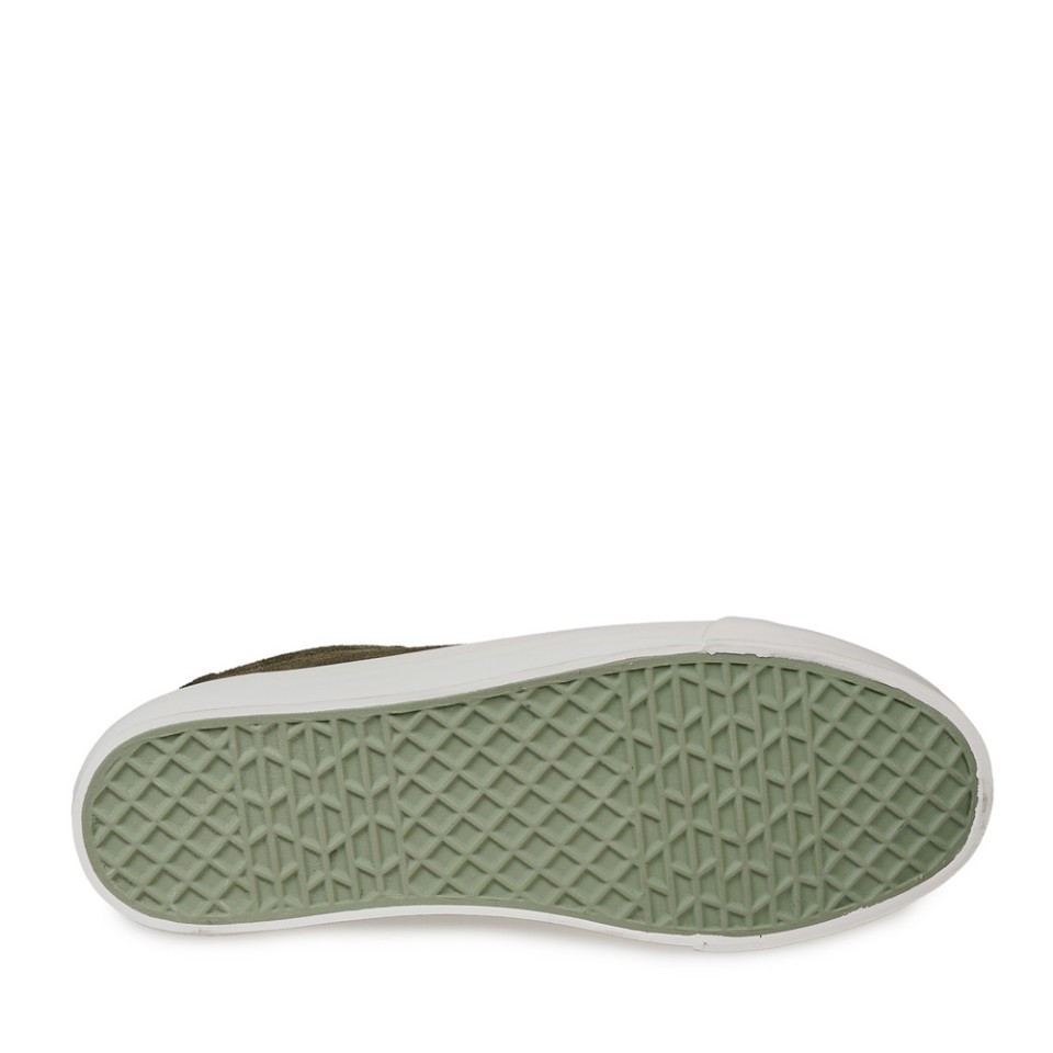 Zeytuk Haki Süet Deri Casual Erkek Ayakkabı