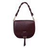 Zeytuk Hakiki Deri Bordo Kadın Omuz Çanta