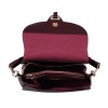 Zeytuk Hakiki Deri Bordo Kadın Omuz Çanta