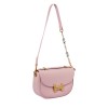 Zeytuk Hakiki Deri Pembe Kadın Omuz Çanta