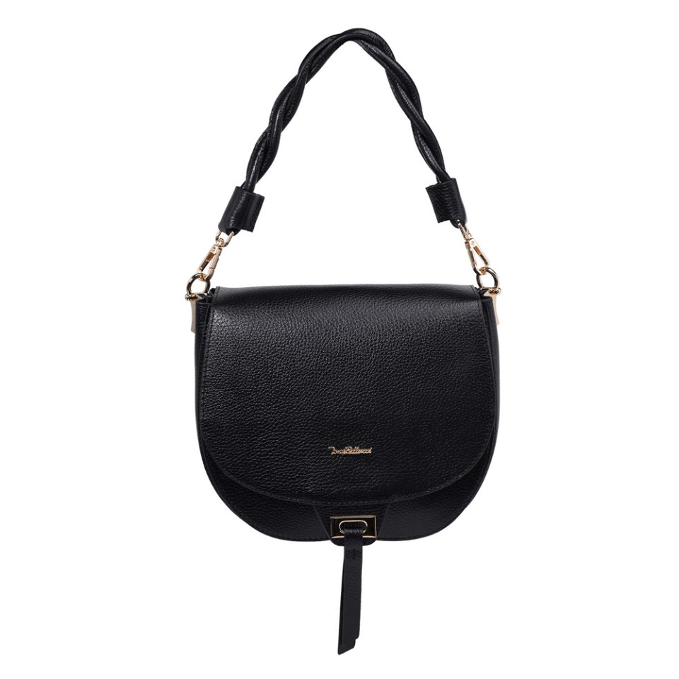 Zeytuk Hakiki Deri Siyah Kadın Omuz Çanta