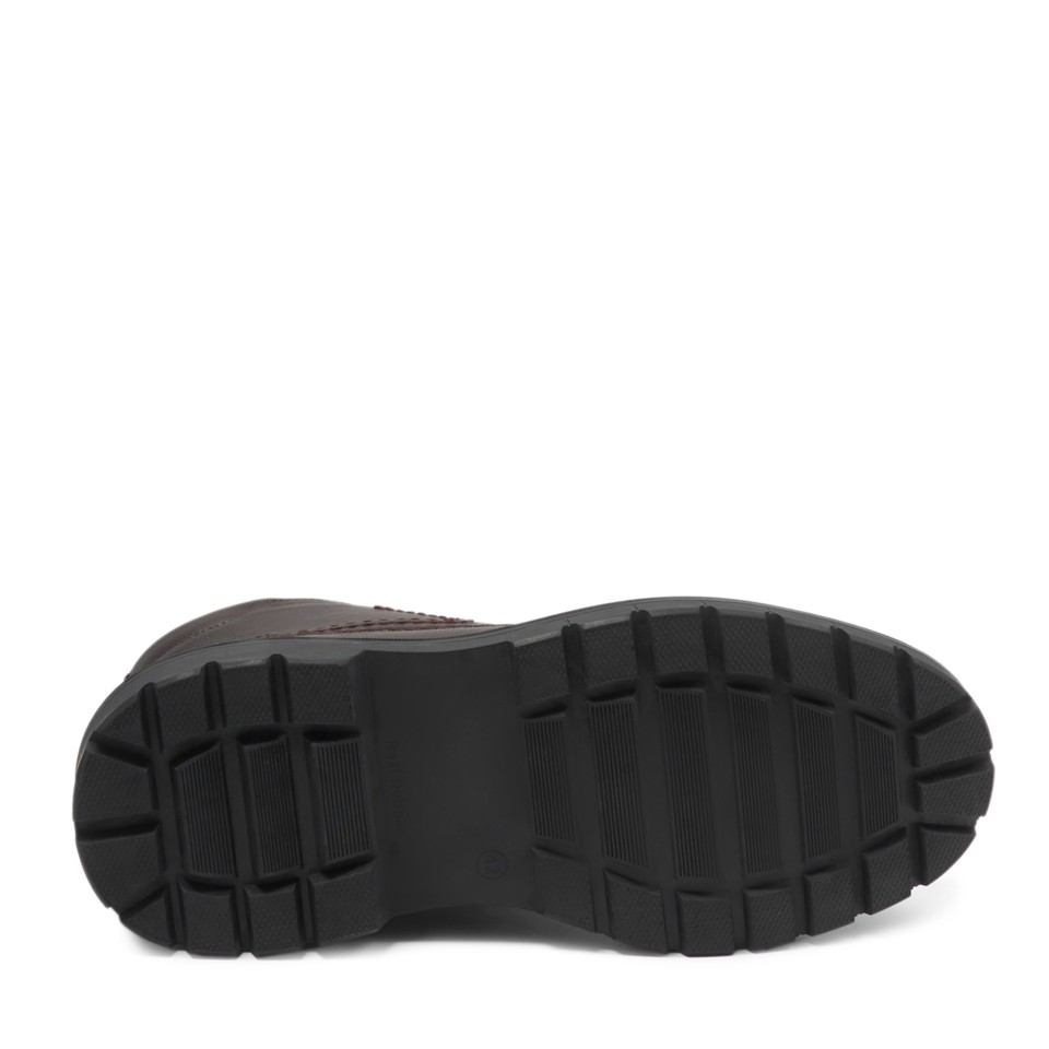 Zeytuk Kahverengi Hakiki Deri Casual Erkek Bot 