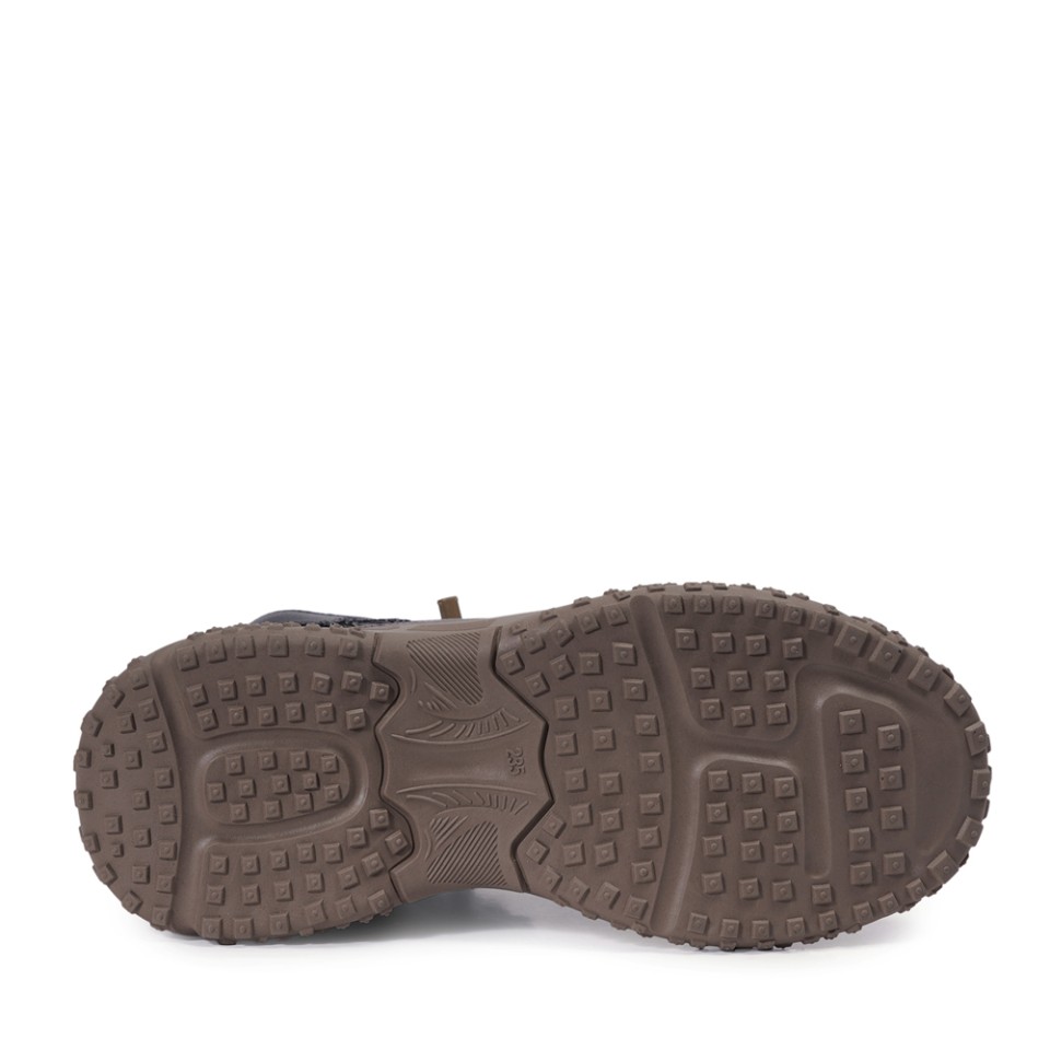 Zeytuk Krem Casual Hakiki Deri Kadın Bot