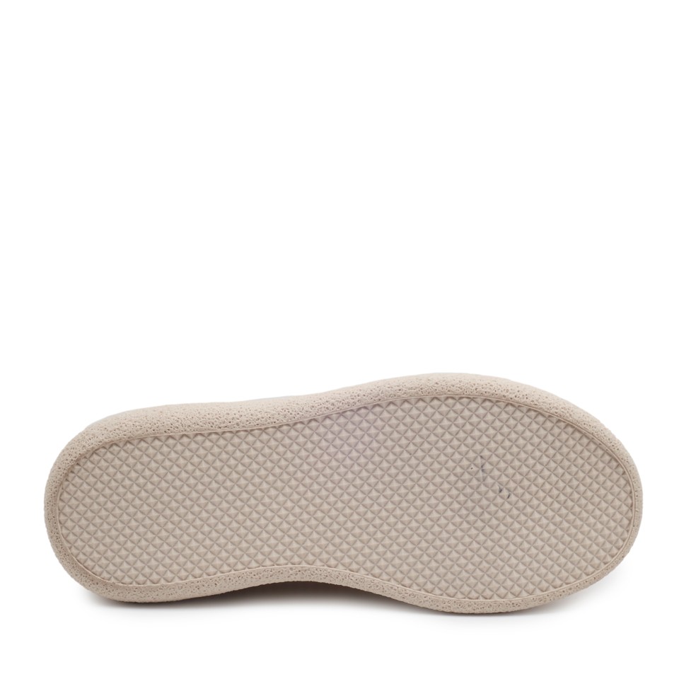 Zeytuk Krem Hakiki Deri Casual Kadın Ayakkabı 