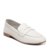Zeytuk Krem Loafer Hakiki Deri Kadın Ayakkabı