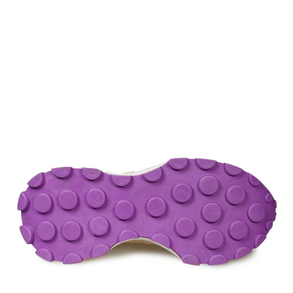 Zeytuk Krem Sneakers Tekstil Kadın Ayakkabı 