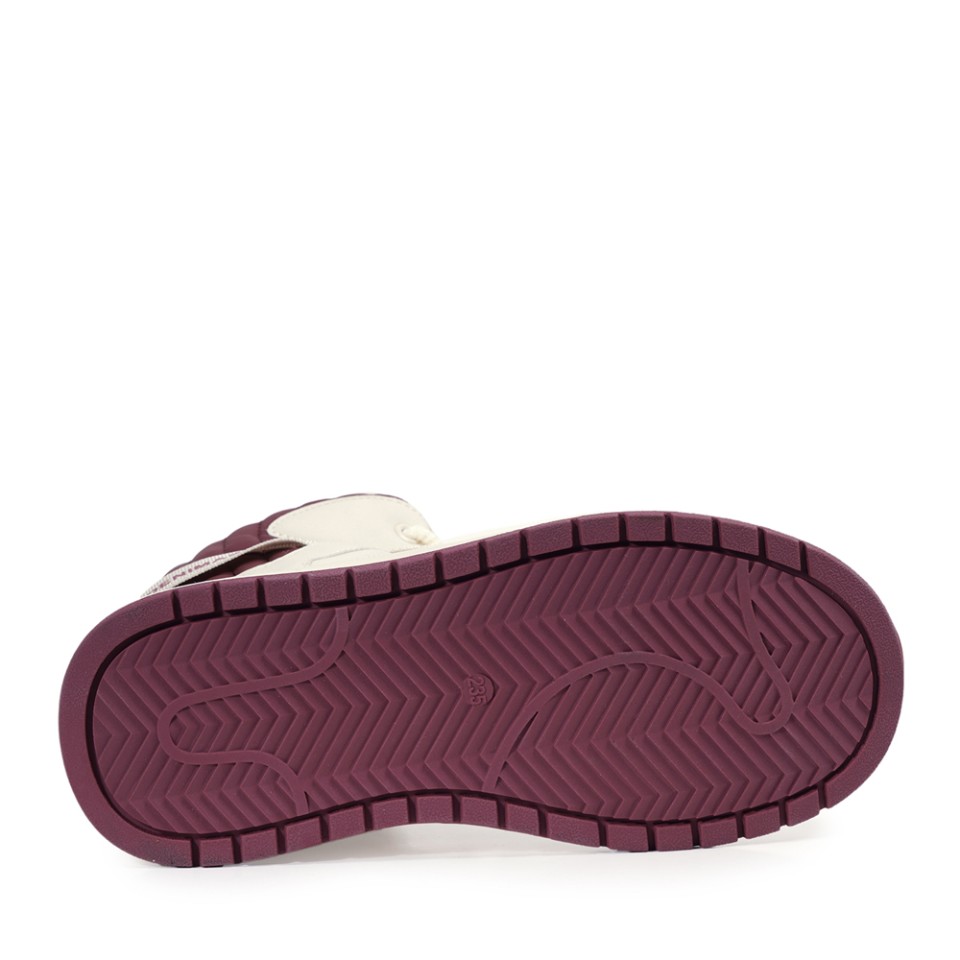 Zeytuk Krem Sneakers Vegan Kadın Bot