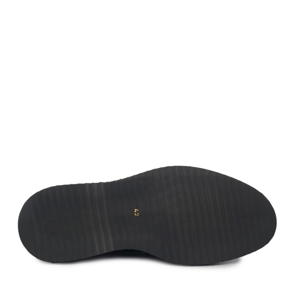 Zeytuk Lacivert Hakiki Deri Klasik Erkek Ayakkabı