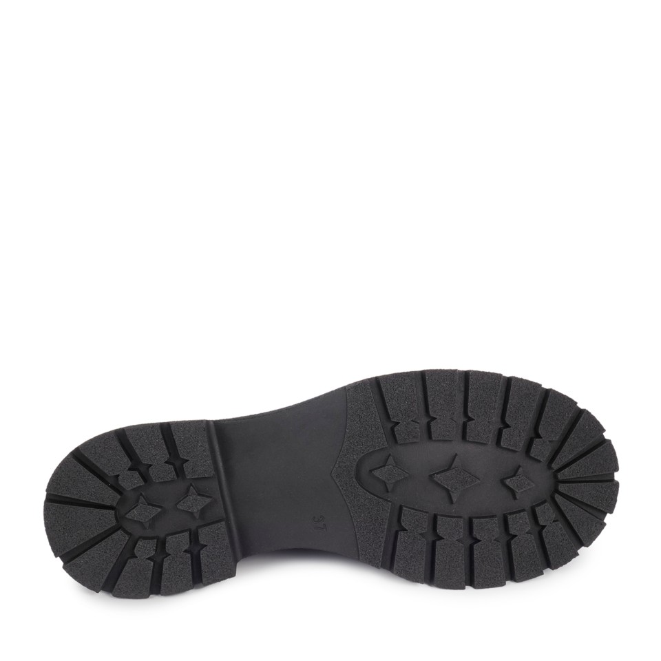 Zeytuk Lacivert Rugan Loafer Kadın Ayakkabı