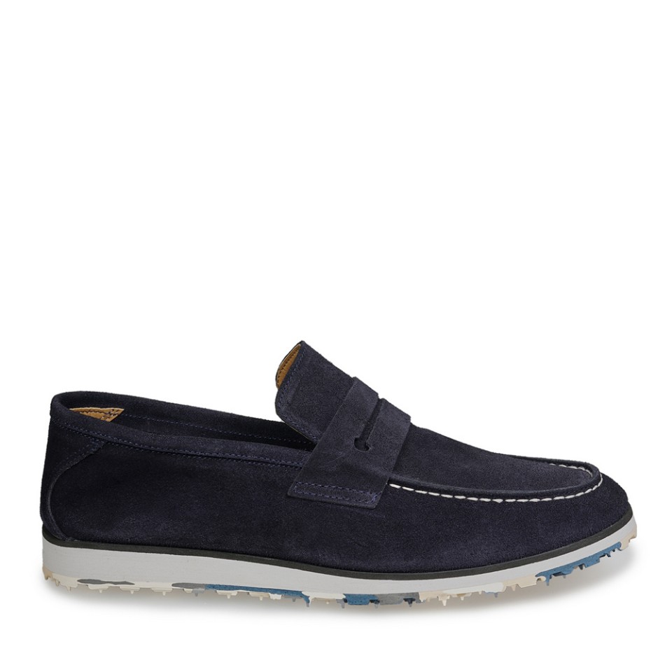 Zeytuk Lacivert Süet Deri Casual Erkek Ayakkabı