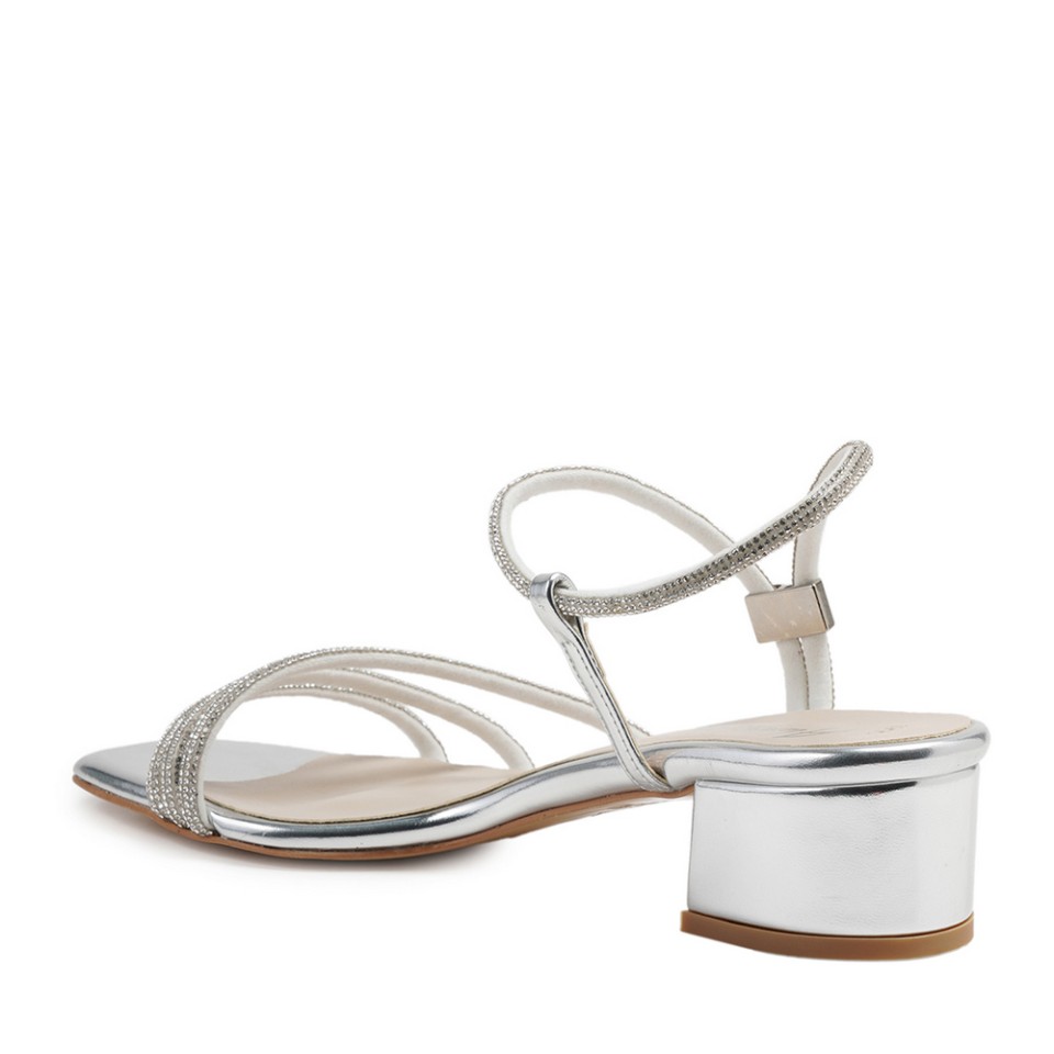 Zeytuk Lame Abiye Deri Kadın Ayakkabı 