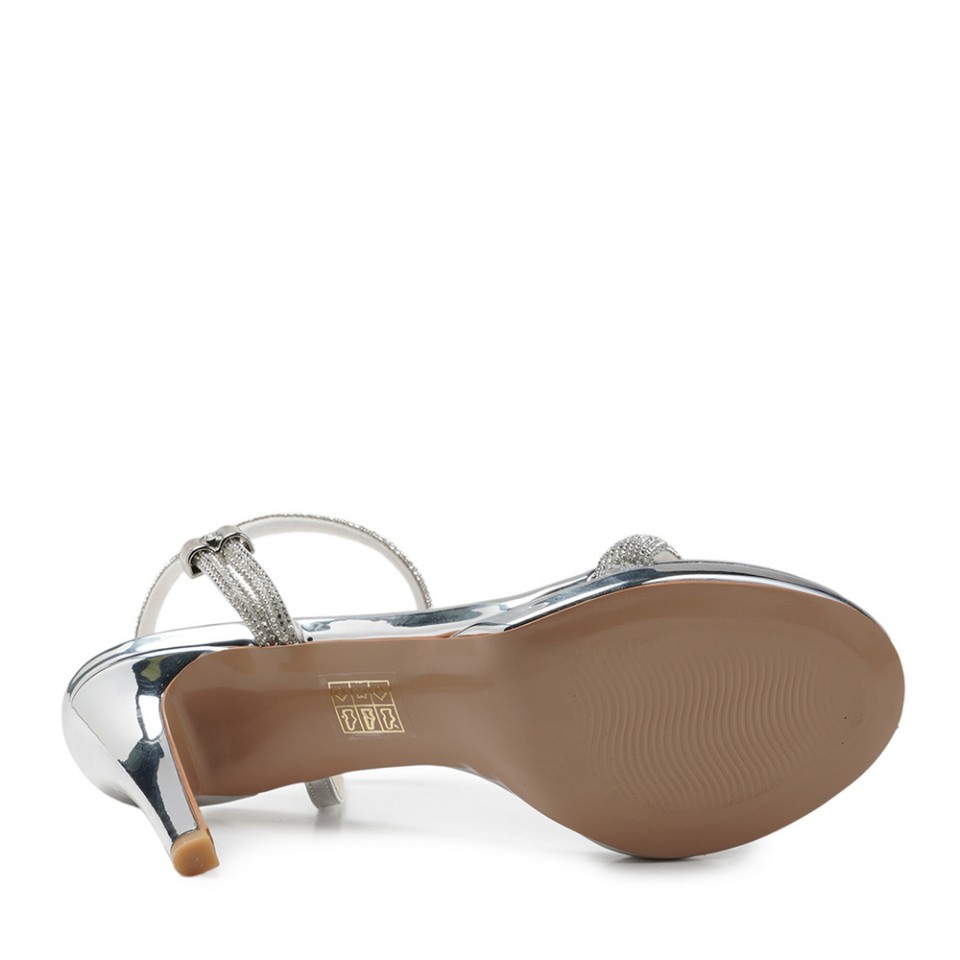 Zeytuk Lame Abiye Deri Kadın Ayakkabı