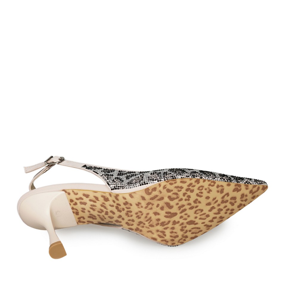 Zeytuk Lame Abiye Tekstil Kadın Ayakkabı 