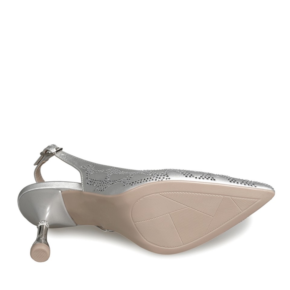 Zeytuk Lame Abiye Tekstil Kadın Ayakkabı