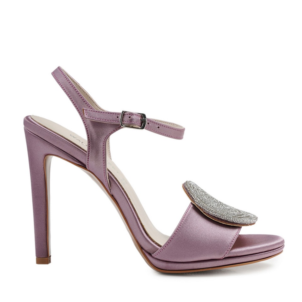 Zeytuk Lila Abiye Tekstil Kadın Ayakkabı