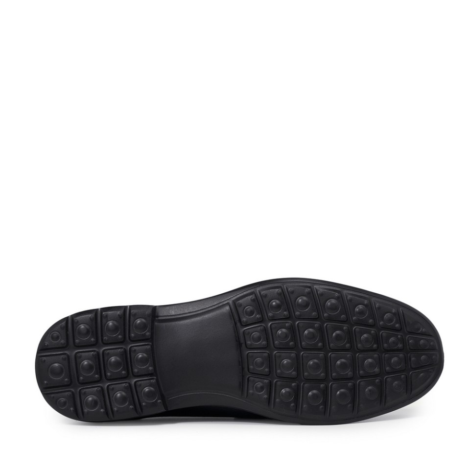 Zeytuk Loafer Hakiki Deri Siyah Erkek Ayakkabı