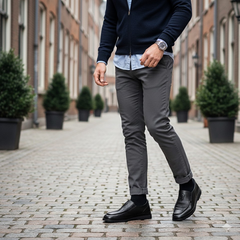 Zeytuk Loafer Hakiki Deri Siyah Erkek Ayakkabı