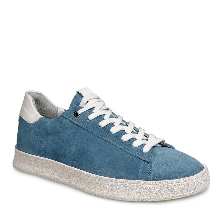 Zeytuk Mavi Süet Deri Casual Erkek Ayakkabı