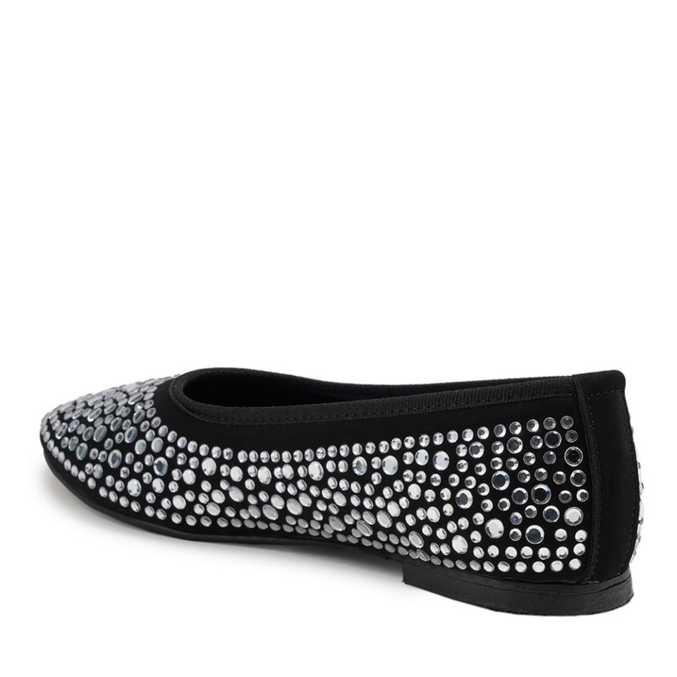 Zeytuk Siyah Babet Tekstil Kadın Ayakkabı