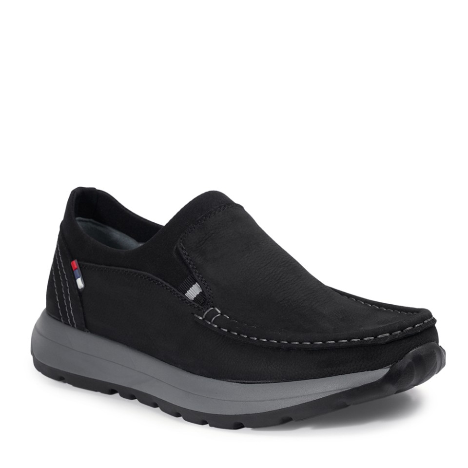 Zeytuk Siyah Casual Nubuk Erkek Ayakkabı