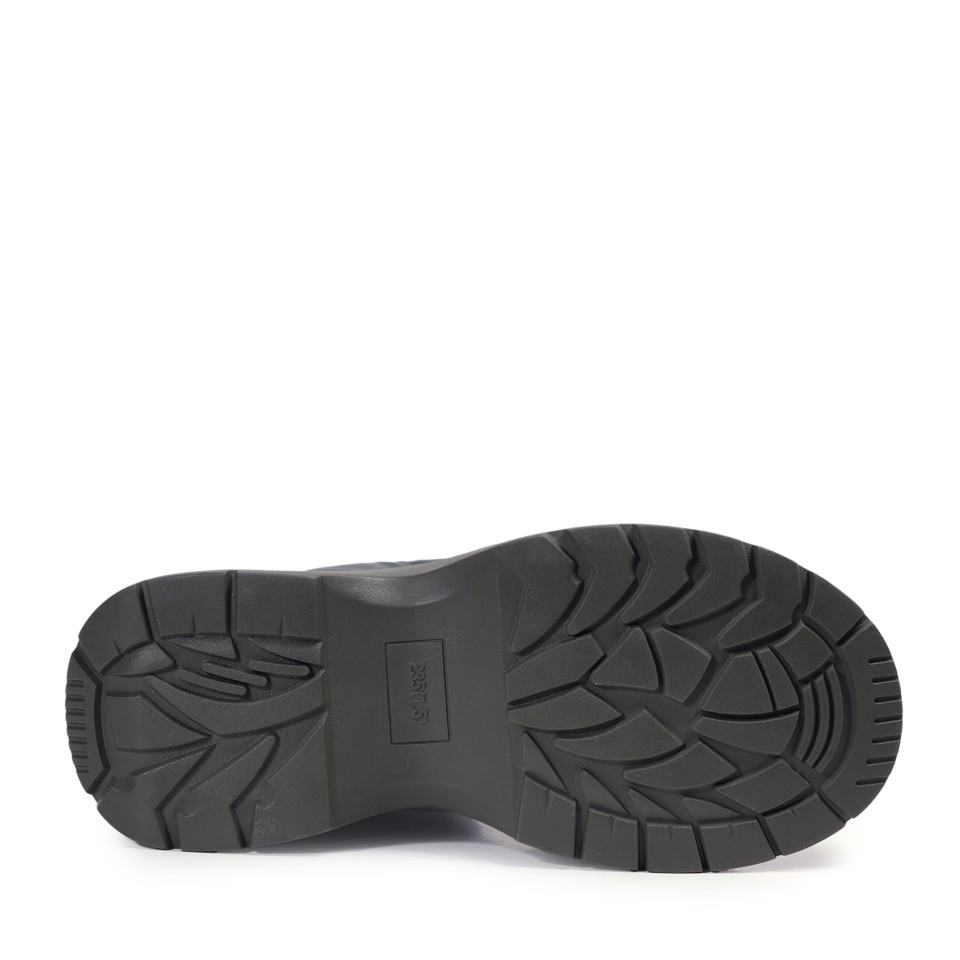 Zeytuk Siyah Casual Süet Deri Kadın Bot