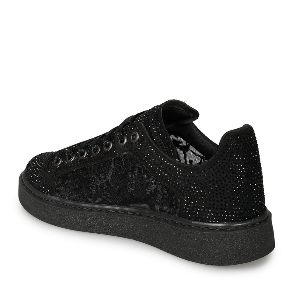 Zeytuk Siyah Casual Tekstil Kadın Ayakkabı 